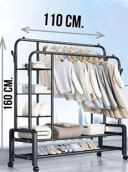 علاقة الملابس الحجم الكبير المتعدد الوظائف