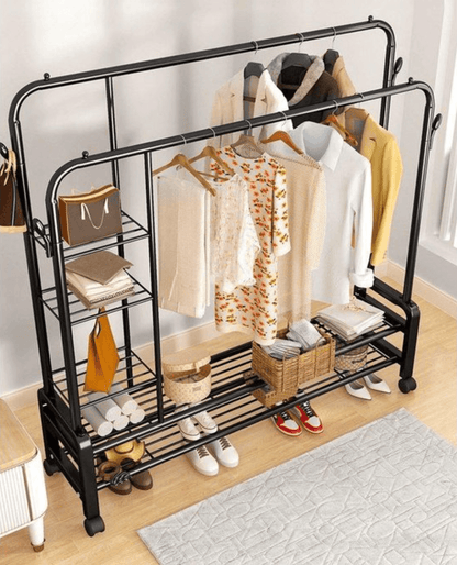 علاقة الملابس الحجم الكبير المتعدد الوظائف